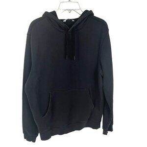 DSG Men's Pullover Hoodie Black Cotton Blend Sz. M